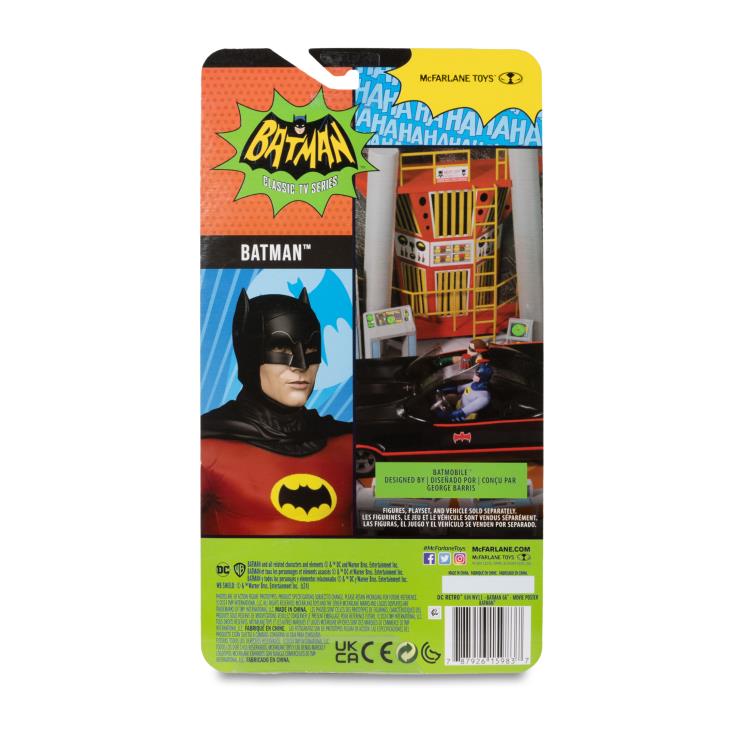 Batman Classic TV Series DC Retro Batman (Movie Poster) Action Figure Gallery Image 12