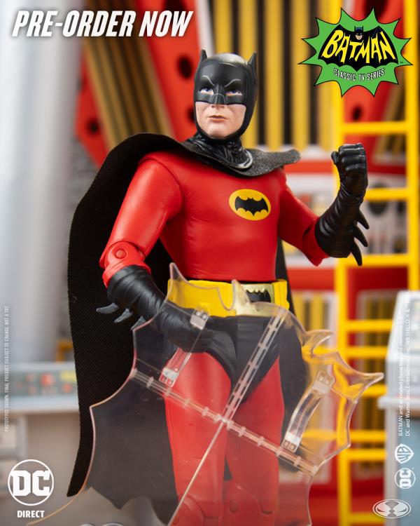 Batman Classic TV Series DC Retro Batman (Movie Poster) Action Figure Gallery Image 4