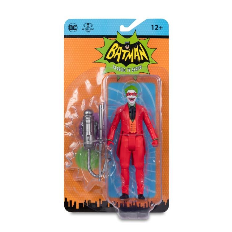 Batman Classic TV Series DC Retro The Joker (Masked) Action Figure Gallery Image 11