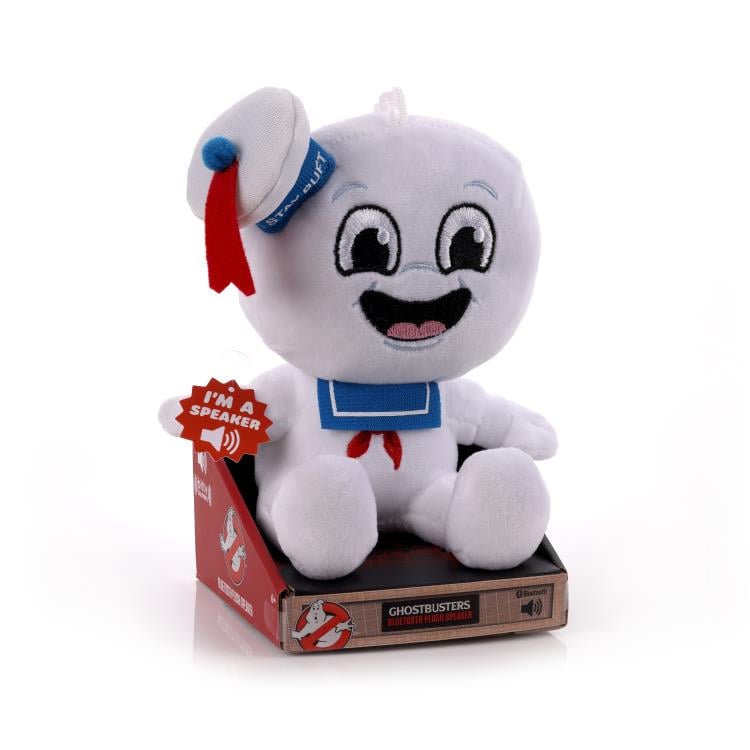 Ghostbusters Bitty Boomers Stay Puft Marshmallow Man Plush Bluetooth Mini Speaker Gallery Image 4