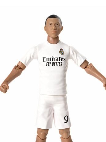 Real Madrid FC Sockers Kylian Mbappe Action Figure Gallery Image 2