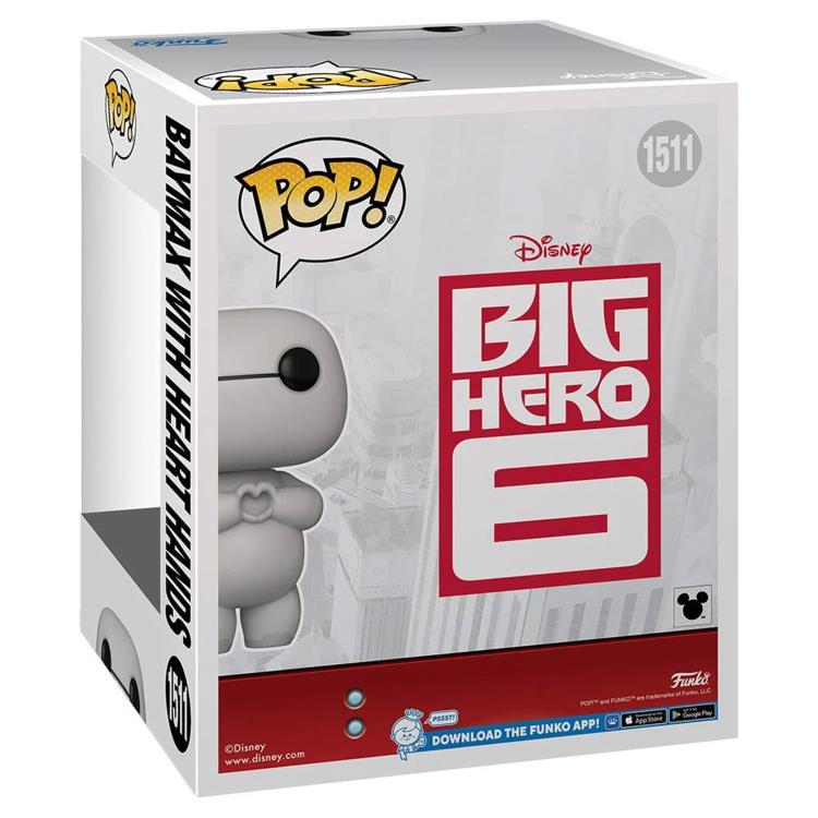 Pop! Super: Big Hero 6 - Baymax with Heart Hands Gallery Image 5