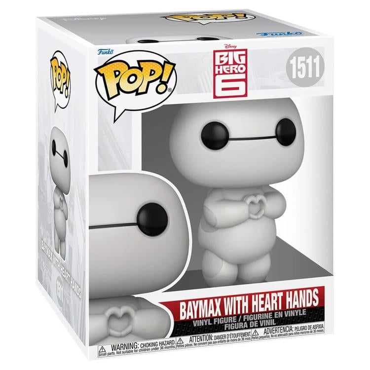 Pop! Super: Big Hero 6 - Baymax with Heart Hands Gallery Image 4