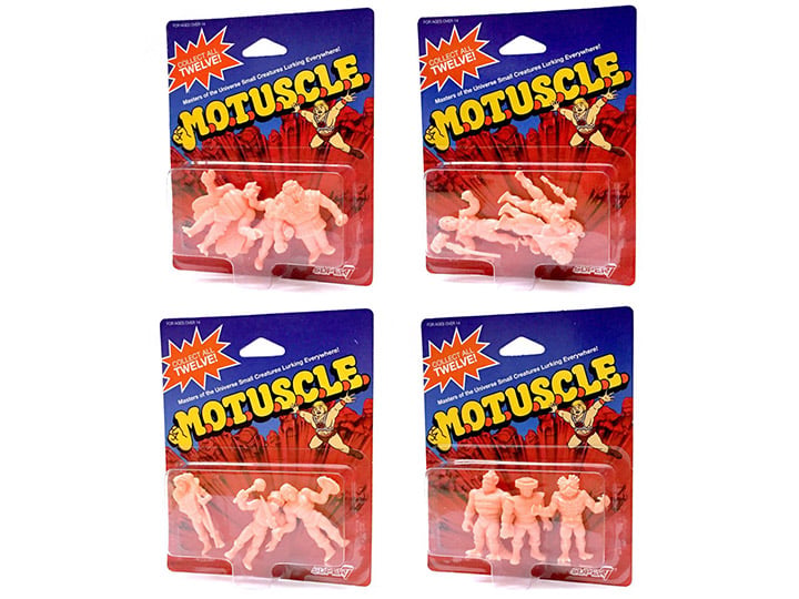 M.O.T.U.S.C.L.E. 1.75" Three Pack - Set of 4 Gallery Image 1