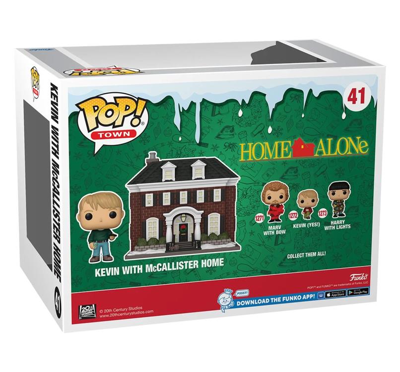 Pop! Town: Home Alone - Kevin McCallister with McCallister House (Glow-in-the-Dark) Gallery Image 4