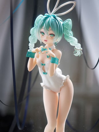 Vocaloid BiCute Bunnies Hatsune Miku (Rurudo White Color Ver.) Figure