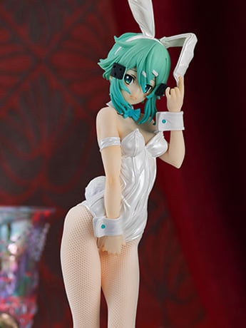 Sword Art Online BiCute Bunnies Sinon (White Pearl Ver.) Figure Gallery Image 2