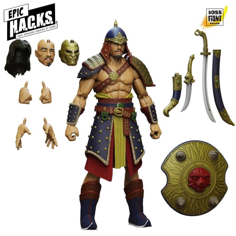 Epic H.A.C.K.S. Delger Bat: Beast Tamer Warlord 1/12 Scale Action Figure Gallery Image 8