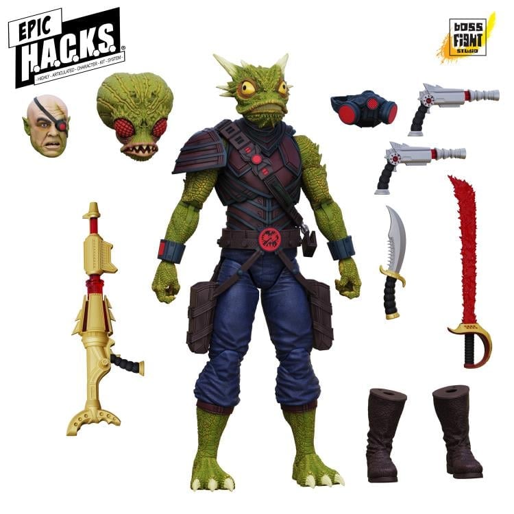 Epic H.A.C.K.S. The Dark Hand: Space Pirate Clan 1/12 Scale Action Figure Gallery Image 8