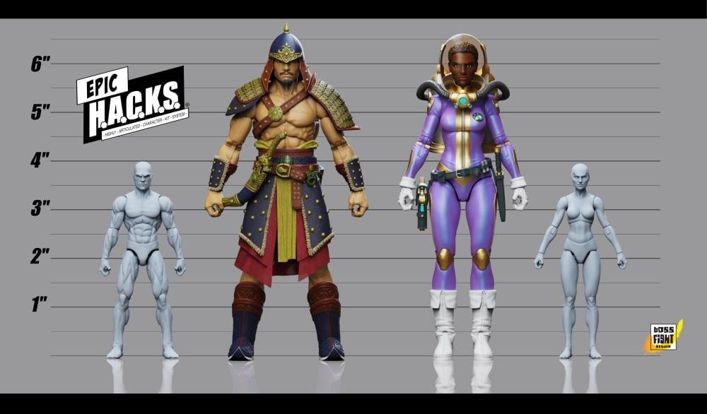 Epic H.A.C.K.S. The Dark Hand: Space Pirate Clan 1/12 Scale Action Figure Gallery Image 9