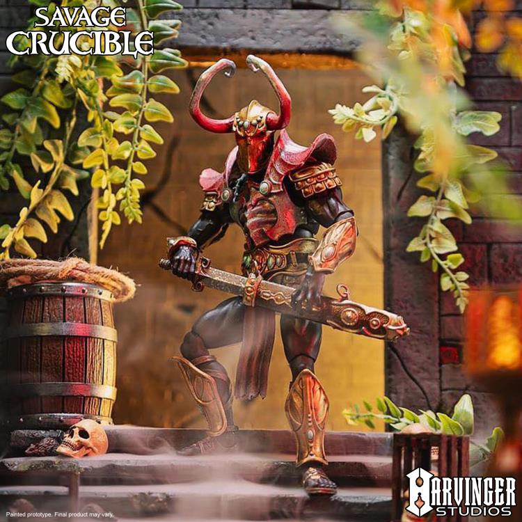 SF・ファンタジー・ホラー savage crucible NASHORN Savage Crucible Nashorn The Disinherited Action Figure