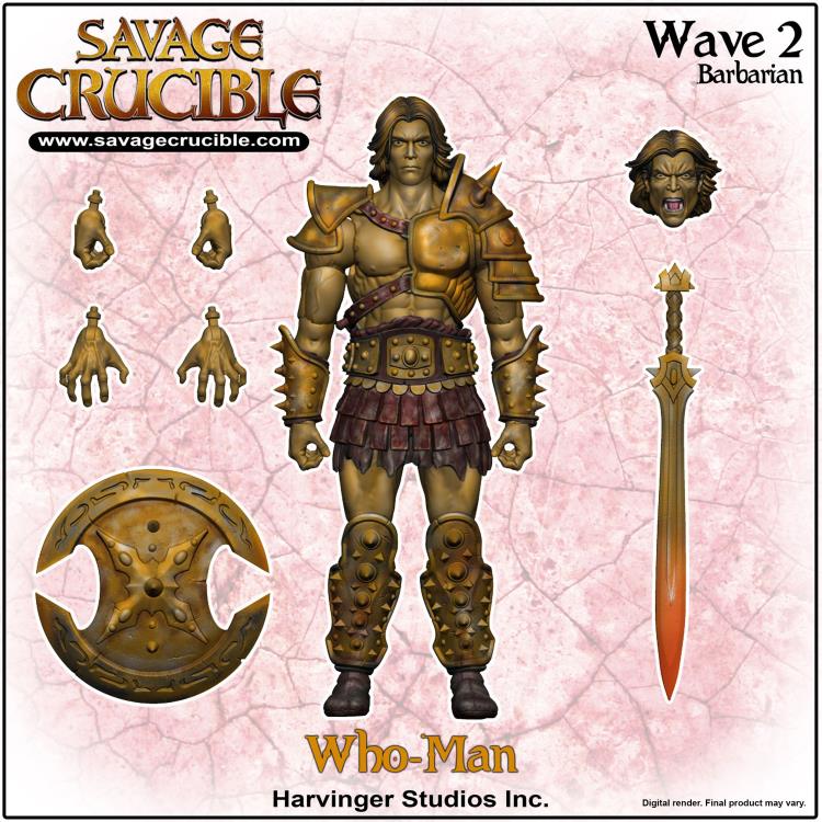 Savage Crucible Who-Man Action Figure Gallery Image 7