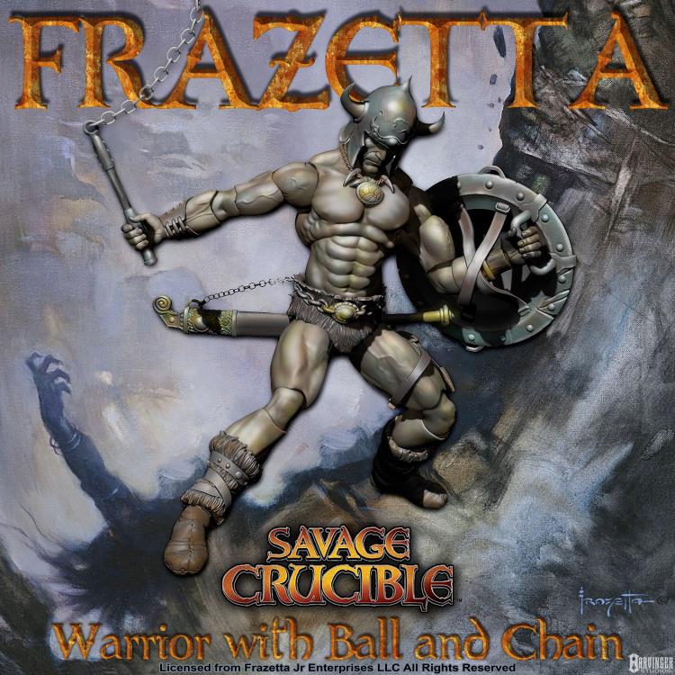 Savage Crucible Frazetta's Warrior Action Figure Gallery Image 5