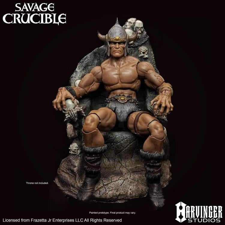 Savage Crucible Frazetta's Warrior Action Figure Gallery Image 4