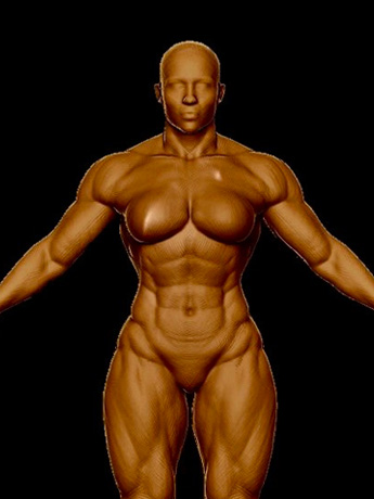 Brutal Realm Female African Warrior Barbarian 1/12 Scale Action Figure Gallery Image 2