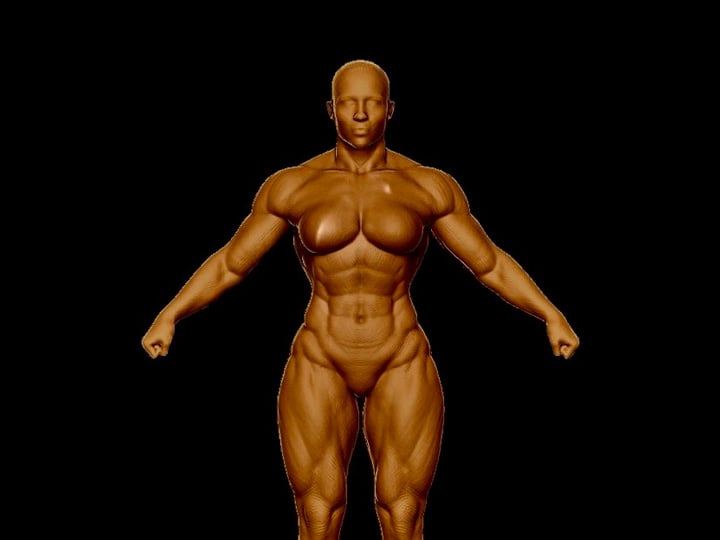 Brutal Realm Female African Warrior Barbarian 1/12 Scale Action Figure Gallery Image 1