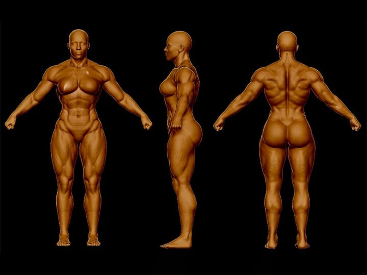 Brutal Realm Female African Warrior Barbarian 1/12 Scale Action Figure Gallery Image 3