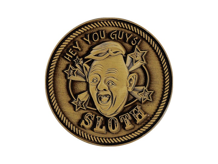 The Goonies Sloth Limited Edition Collectible Coin Gallery Image 1