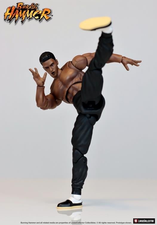 Burning Hammer Montez Lee 1/12 Scale Action Figure Gallery Image 4