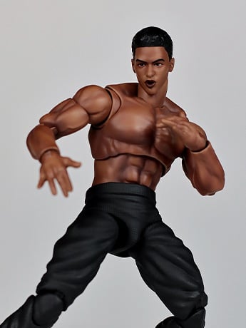 Burning Hammer Montez Lee 1/12 Scale Action Figure Gallery Image 2