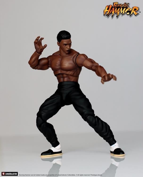 Burning Hammer Montez Lee 1/12 Scale Action Figure Gallery Image 5