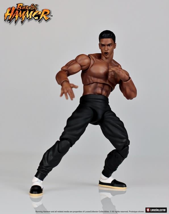 Burning Hammer Montez Lee 1/12 Scale Action Figure Gallery Image 3