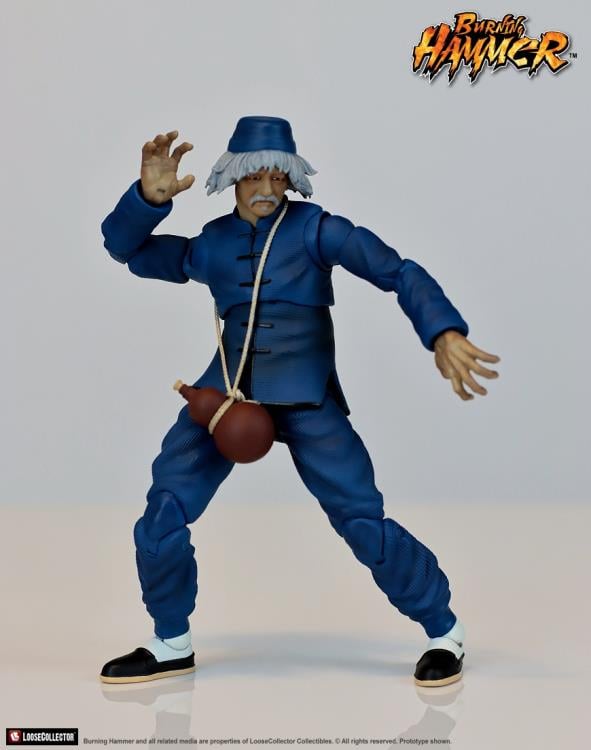 Burning Hammer Master Wei Li 1/12 Scale Action Figure