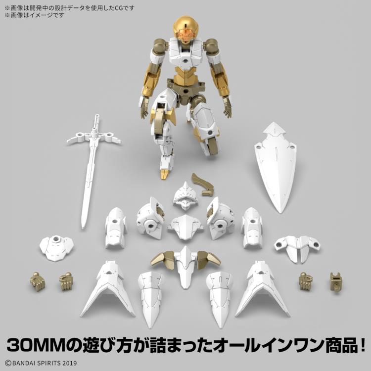 30 Minutes Missions EXM-A9rk Spinatio (Royal Knight Type) 1/144 Scale Model Kit Gallery Image 6