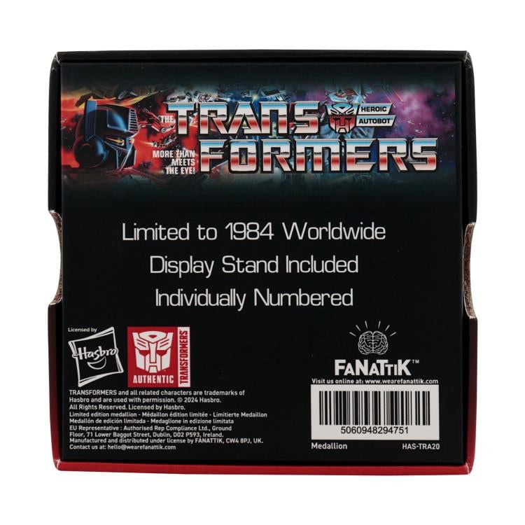 Transformers 40th Anniversary Autobot Limited Edition Medallion Gallery Image 6