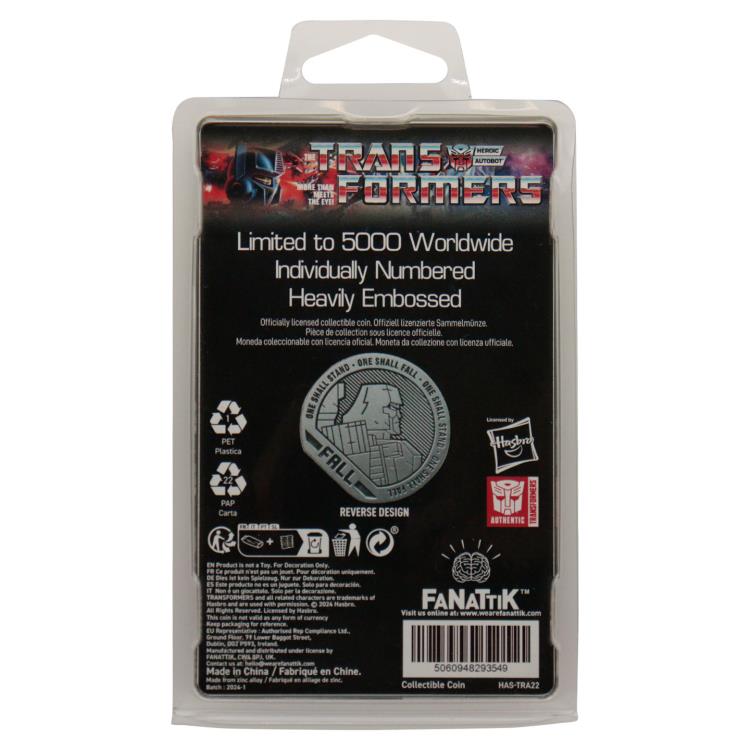 Transformers 40th Anniversary Limited Edition Collectible Coin Gallery Image 6