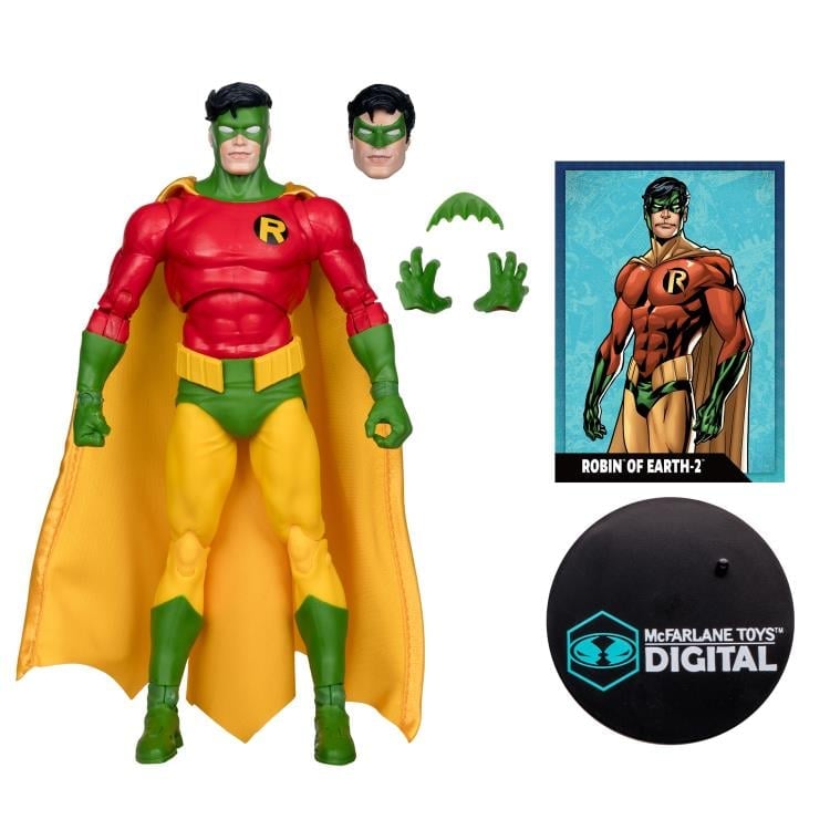 Crisis on Infinite Earths Robin (Earth-2) 7" Action Figure (With Digital Code) Gallery Image 12