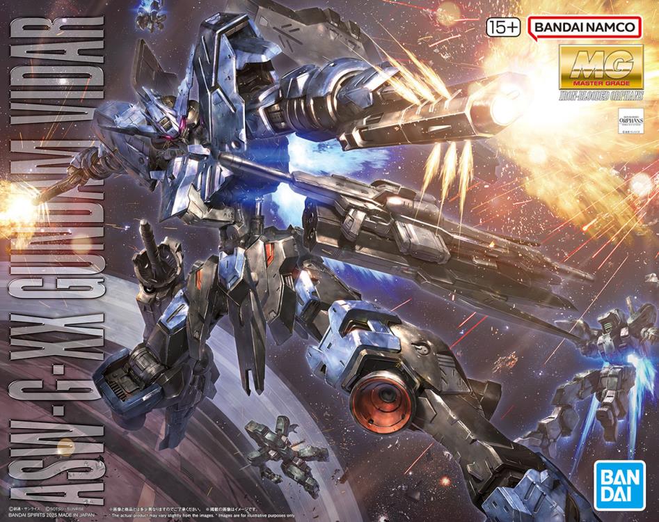 Mobile Suit Gundam: Iron-Blooded Orphans MG ASW-G-XX Gundam Vidar 1/100 Scale Model Kit Gallery Image 9