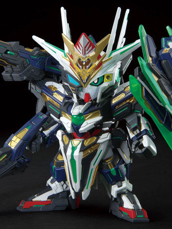 SD Gundam World Heroes SDW Heroes Captain Qan[T] GF Model Kit Gallery Image 2