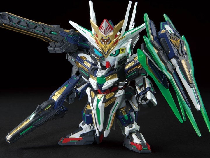 SD Gundam World Heroes SDW Heroes Captain Qan[T] GF Model Kit Gallery Image 1