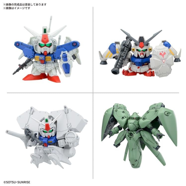 Mobile Suit Gundam 0083: Stardust Memory SD Gundam BB Senshi Set of 4 Model Kits Gallery Image 3