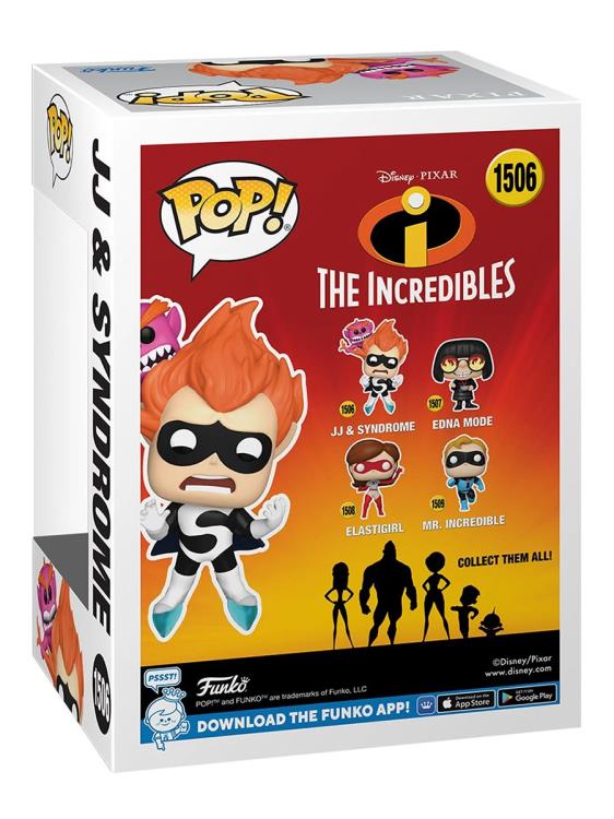 Pop! Disney: The Incredibles 20th Anniversary - JJ & Syndrome