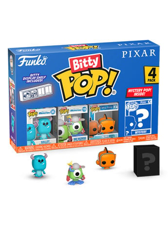 Pixar Bitty Pop! Monsters, Inc. Four-Pack Gallery Image 2