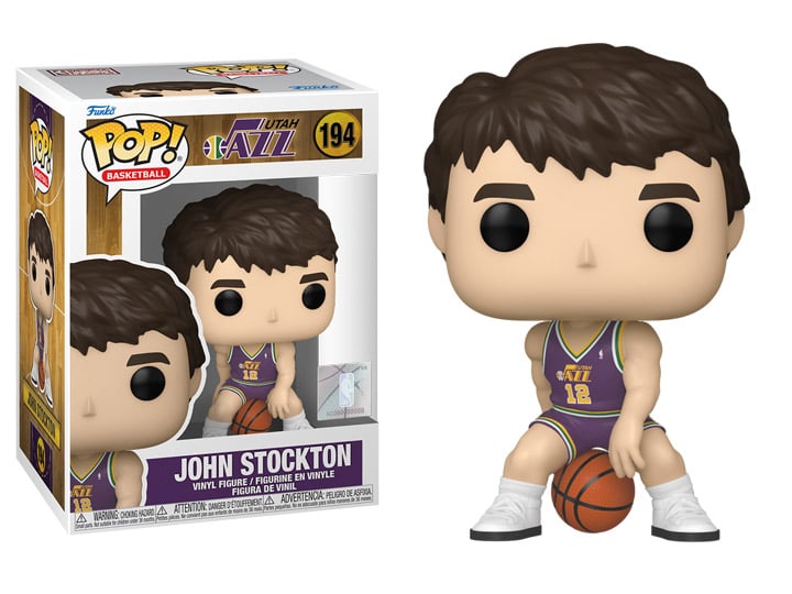 Pop! NBA: Utah Jazz - John Stockton (Rookie Season) Gallery Image 1
