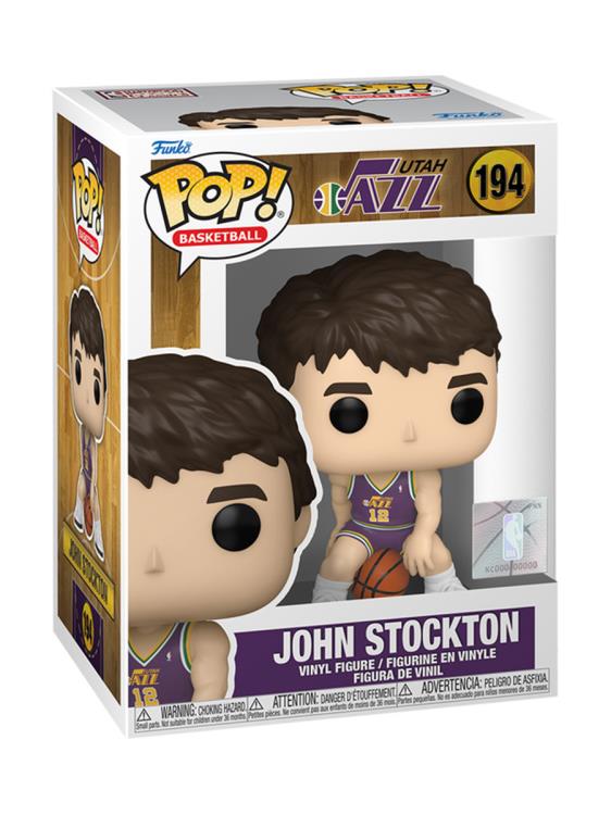 Pop! NBA: Utah Jazz - John Stockton (Rookie Season) Gallery Image 4