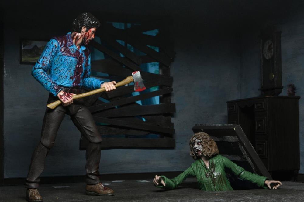 Evil Dead Ultimate Bloody Ash & Cheryl Williams Action Figure Two-Pack Gallery Image 6