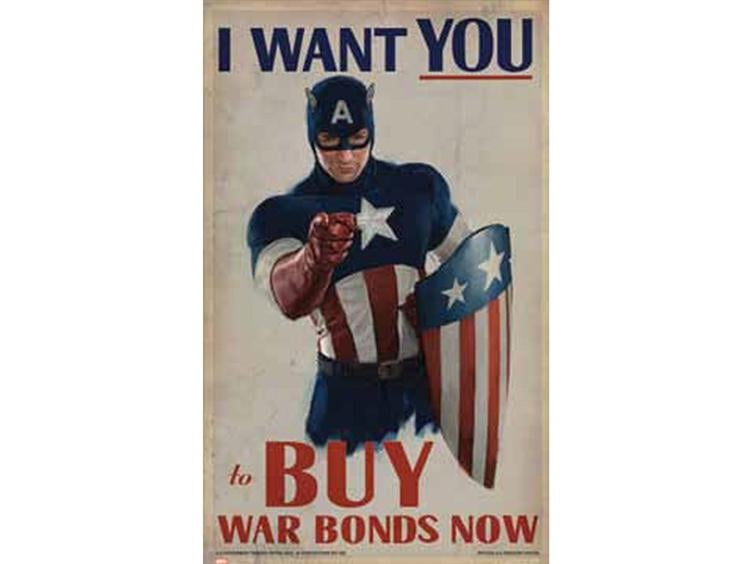 Captain America Poster Replica - I Want You Gallery Image 1
