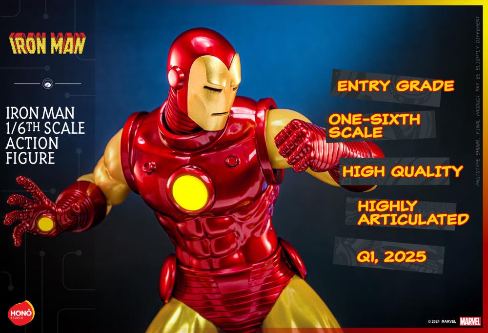 Marvel Comics HS05 Iron Man 1/6th Scale Collectible Figure Gallery Image 21