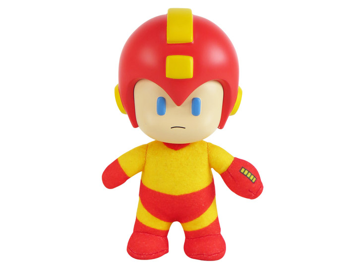 Mega Man 10 FigureKey Mega Man (Solar Blaze) 4.5" Plush Figure Gallery Image 1
