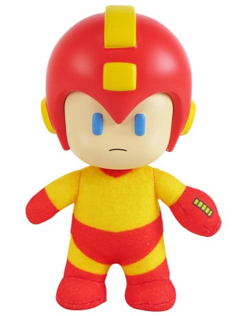 Mega Man 10 FigureKey Mega Man (Solar Blaze) 4.5" Plush Figure Gallery Image 2