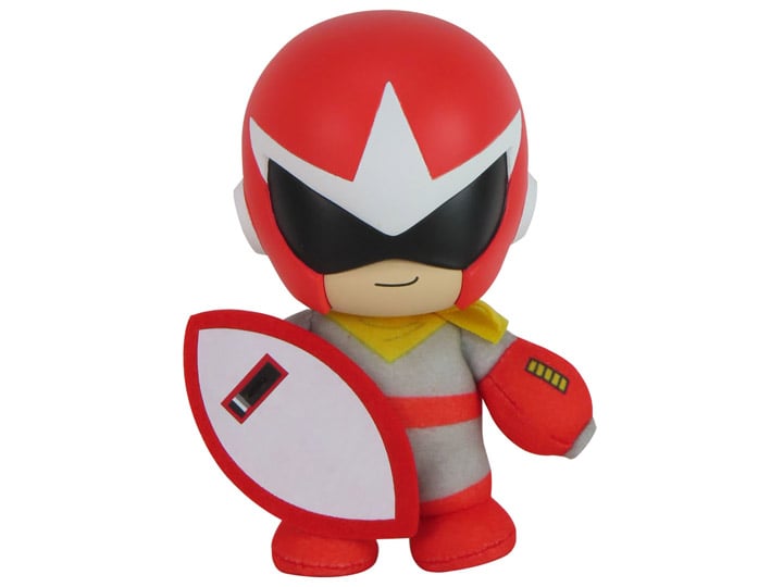 Mega Man 10 FigureKey Proto Man (Ver. 1) 4.5" Plush Figure Gallery Image 1