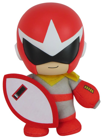 Mega Man 10 FigureKey Proto Man (Ver. 1) 4.5" Plush Figure Gallery Image 2