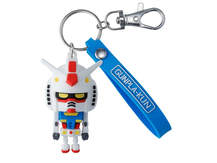 Mobile Suit Gundam Gunpla-kun Rubber Mascot Keychain Gallery Image 1