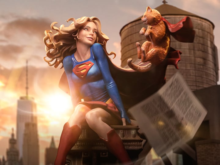 DC Comics Supergirl Series #8 1/10 Art Scale Limited Edition Statue Gallery Image 1