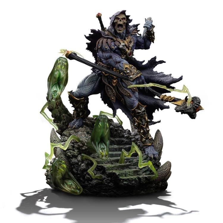 Masters of the Universe Skeletor Unleashed 1/10 Deluxe Art Scale Limited Edition Statue Gallery Image 6