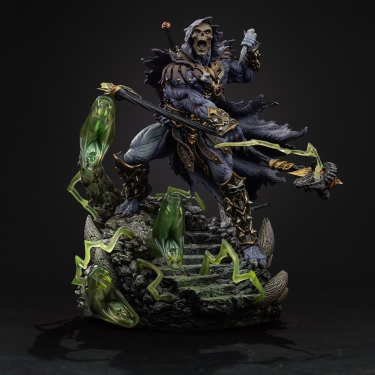Masters of the Universe Skeletor Unleashed 1/10 Deluxe Art Scale Limited Edition Statue Gallery Image 4